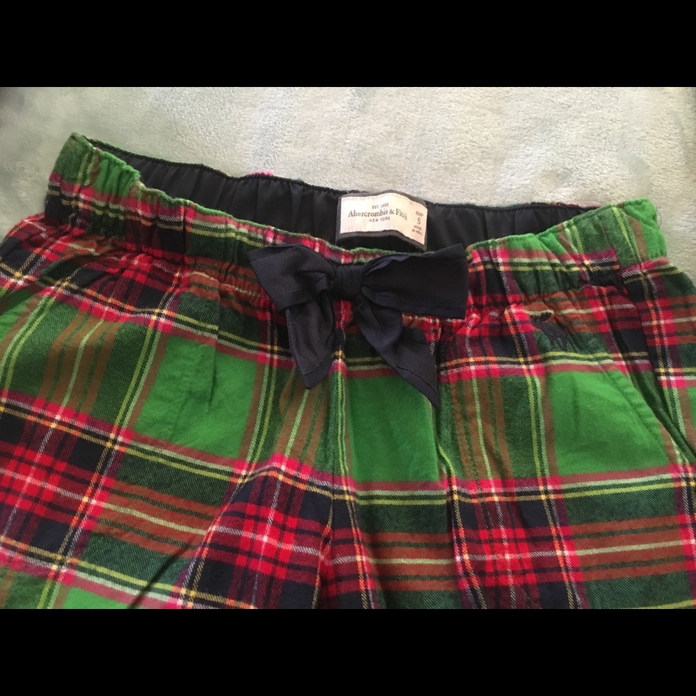 Abercrombie  & Fitch Plaid Pajama Pants